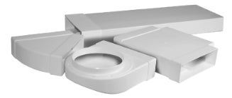 Flat Pak Square to Round Reducer