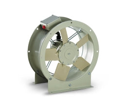 Short Case Inline Axial Fan 1Phase 400mm 4Pole HP