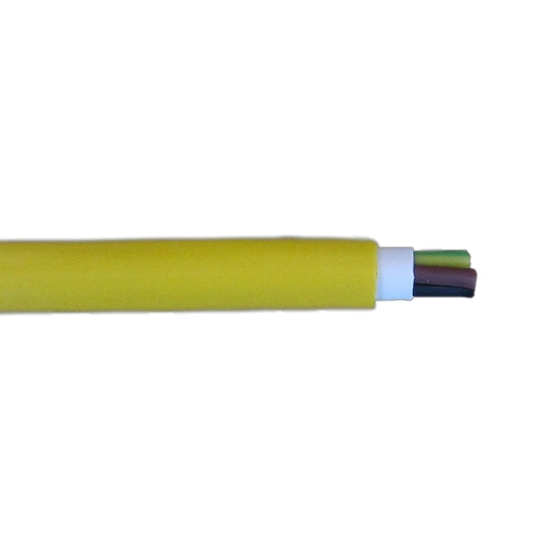 Cable 6mm 3c Chemtuff Twinskin Heavy Duty Flex Tin Yellow