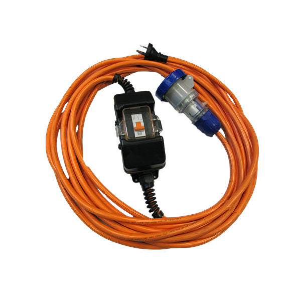 Campsafe Caravan Power Supply Adaptor 25m lead IP44
