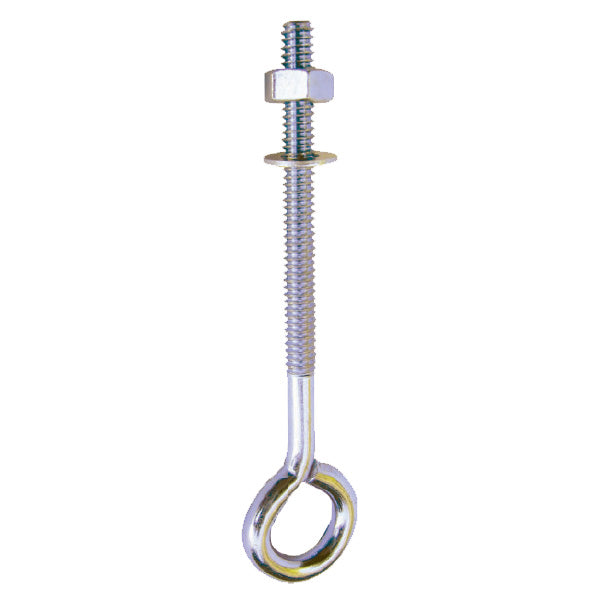 Eyebolt 1/4in x 3 with Nut Screw (Bag 25)