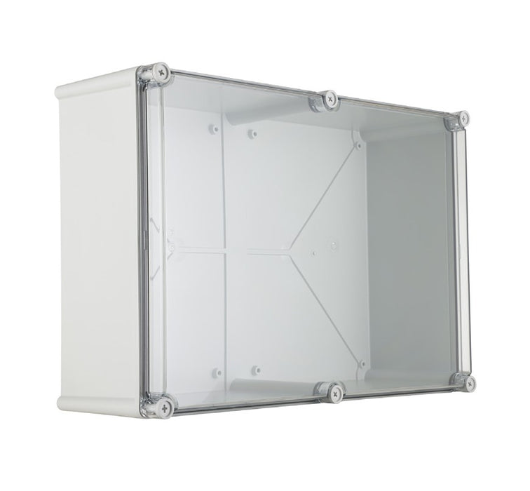 Solid PC Enclosure 380 x 560 x 180mm Clear IP66/67