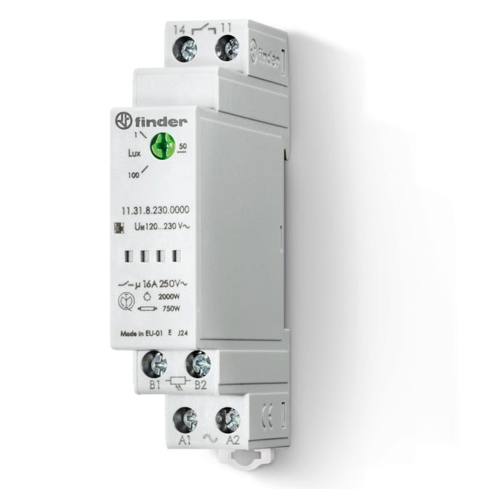 Daylight Sw 1Mod 1-100Lux 16A 230VAC