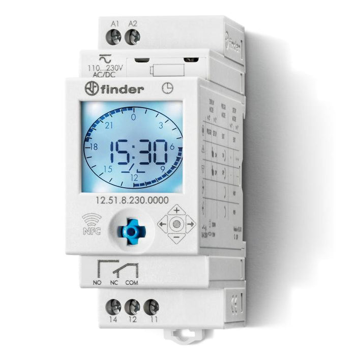 Time Switch Daily/Weekly Digital SPDT 16A