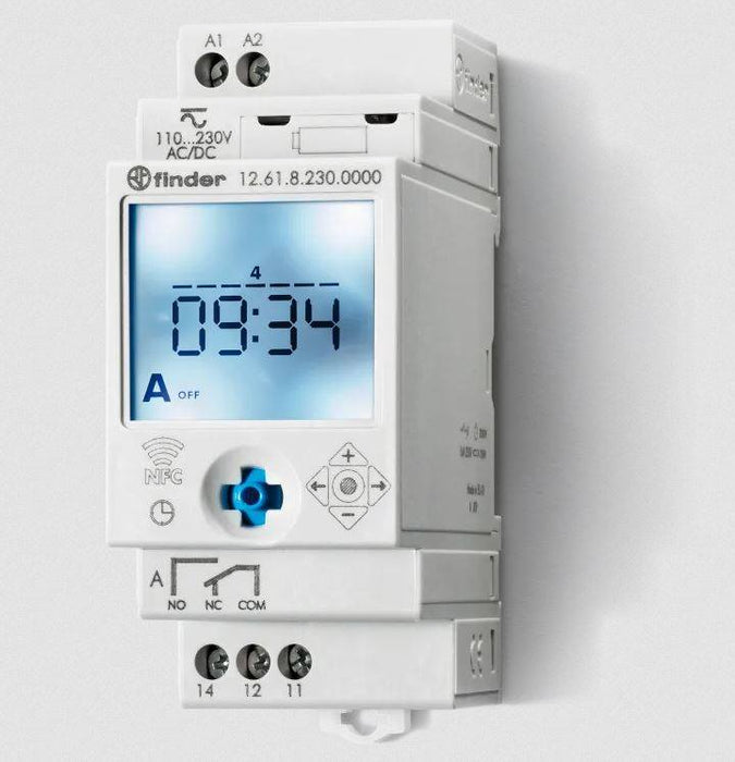 Time Switch Digital 7 Day SPDT 16A 230V NFC Programmable