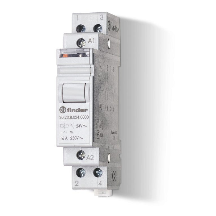 Latching Relay 12VAC 1N/O 1N/C 16A