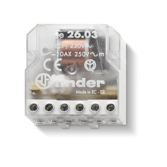 Latching Relay 10A 230VAC 1N/O 1N/C 2500VA