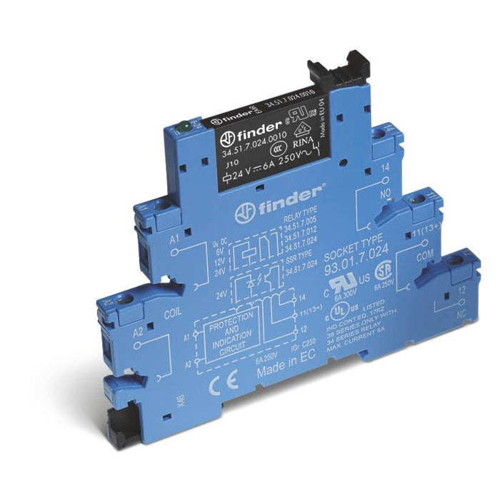 Interface Relay 6A 12VDC SPDT