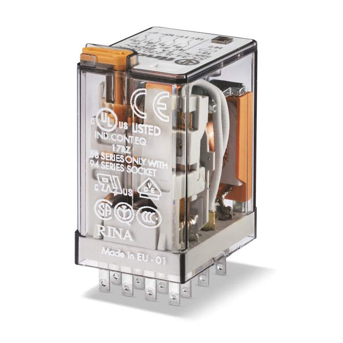 Relay 5A 24VAC 4Pole Gold Contact