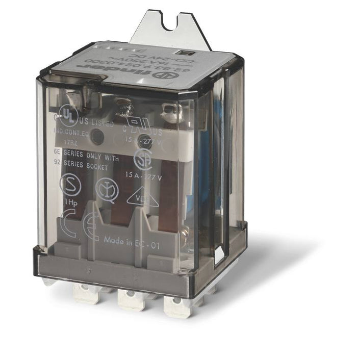 Relay 16A 230VAC 3Pole DT 4000Va