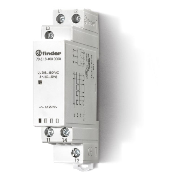 Phase Control Relay 3Ph Sequence Phase 208-480V