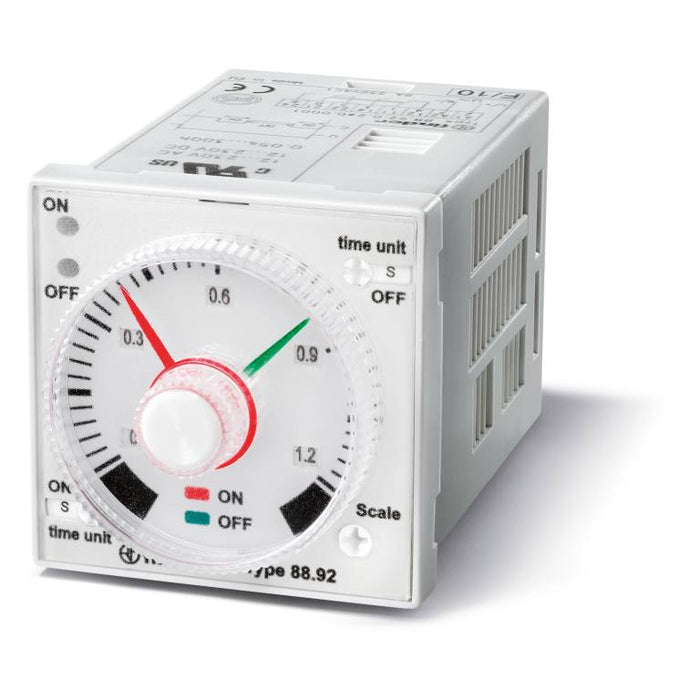 Recycling Timer Asym 12-240V AC/DC 8Pin DPDT