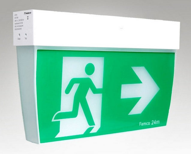 Eco Rapid Emergency Exit Wall/Ceiling Running Man Li-Ion