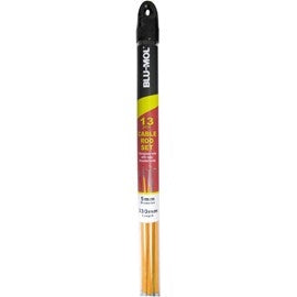 Cable Rod 10 x Rods 2mm x 300mm 13pc Set