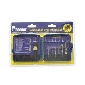Bordo Combination Drill/Tap Set M3-M10