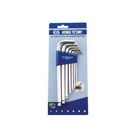King Tony Hex Key Set 7pc Long Ball Imp