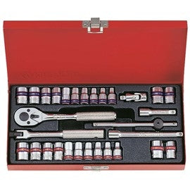 King Tony Socket Set 30pc 1/4in 6pt Combination Set