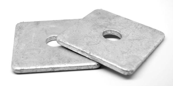 Washer Square Galv M22 x 50 x 3mm