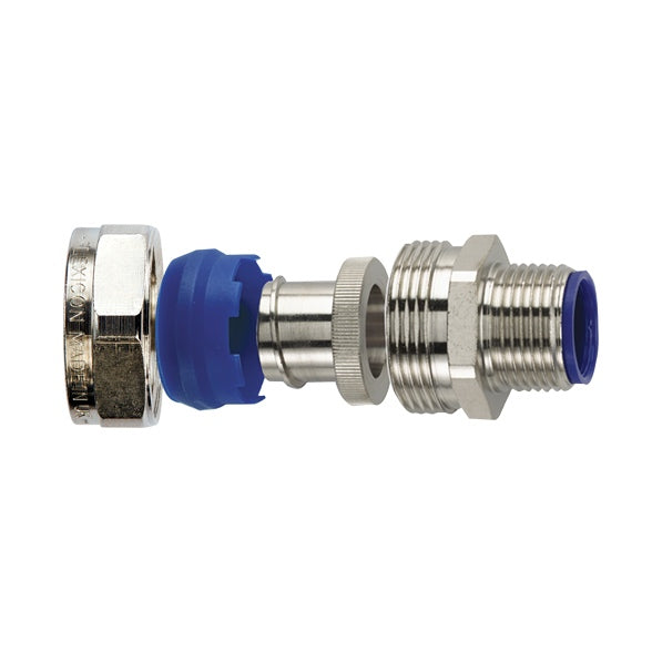 Adaptor 20mm Nickel Plated Brass LTP20-M20-C