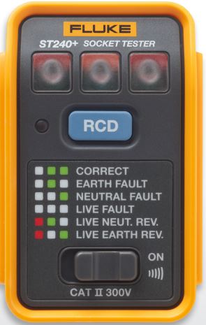 Socket Tester RCD Test Button & Beeper