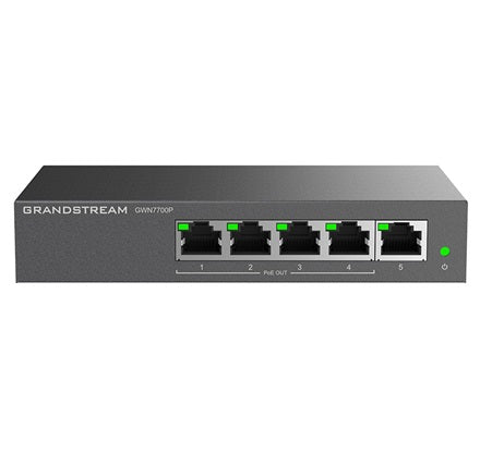 Ethernet PoE Sw Unmanaged 5Port Gigabit