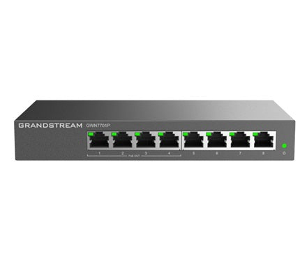 Ethernet Sw Unmanaged 8port Gigabit 4Port PoE