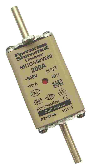 Fuse Link 100A 500V NH1 Din Blade Type