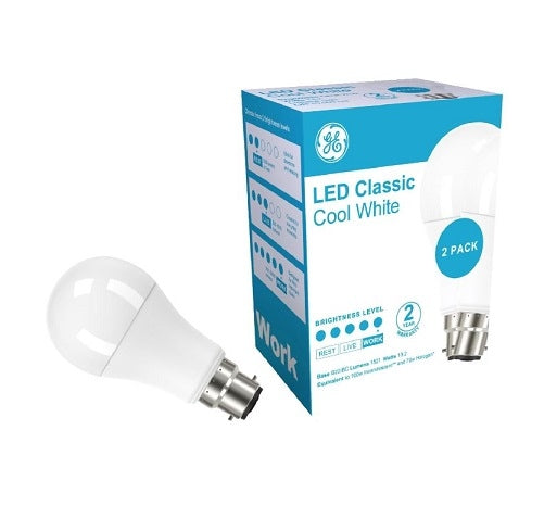 Lamp LED GLS 13.2W BC 4000K 1521lm PKT2