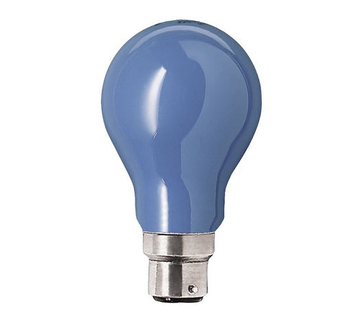 Lamp GLS 25W B22 BC Blue