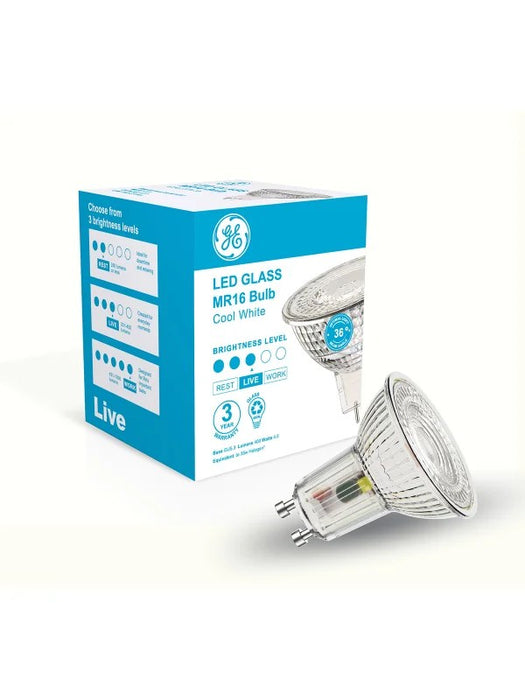 Lamp LED MR16 4.5W 4000k 36Deg 400lm GU5.3 Glass