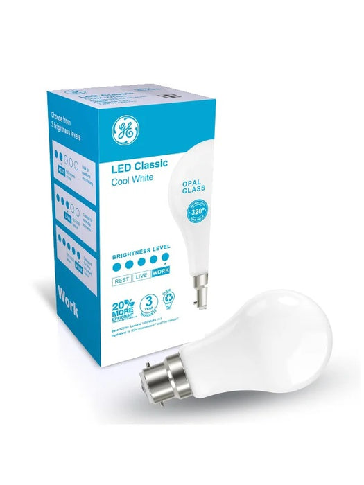 Lamp LED Classic Opal GLS 10.5w 1350lm CW BC