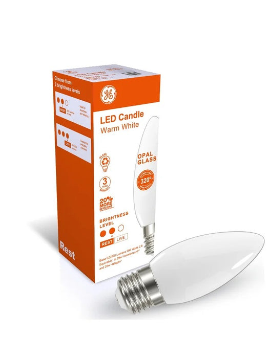 Lamp LED Candle 2.8W ES Opal 250lm
