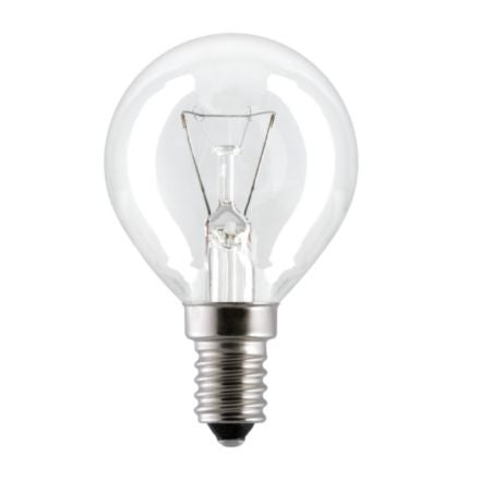 Tungsram Lamp Oven Fancy Round 40W E14 SES Clear