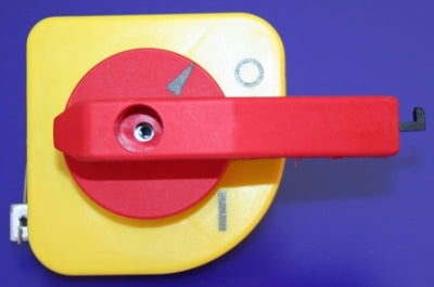 Door I/Lock Handle Yellow/Red for Size 1&2 SZ
