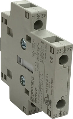 Aux Contact Block Side Mount 1N/O 1N/C GH15S11