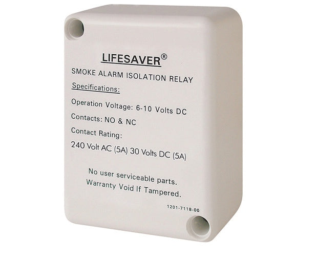 PSA Lifesaver Smoke Alarm Isolation Relay 240v AC/30v DC