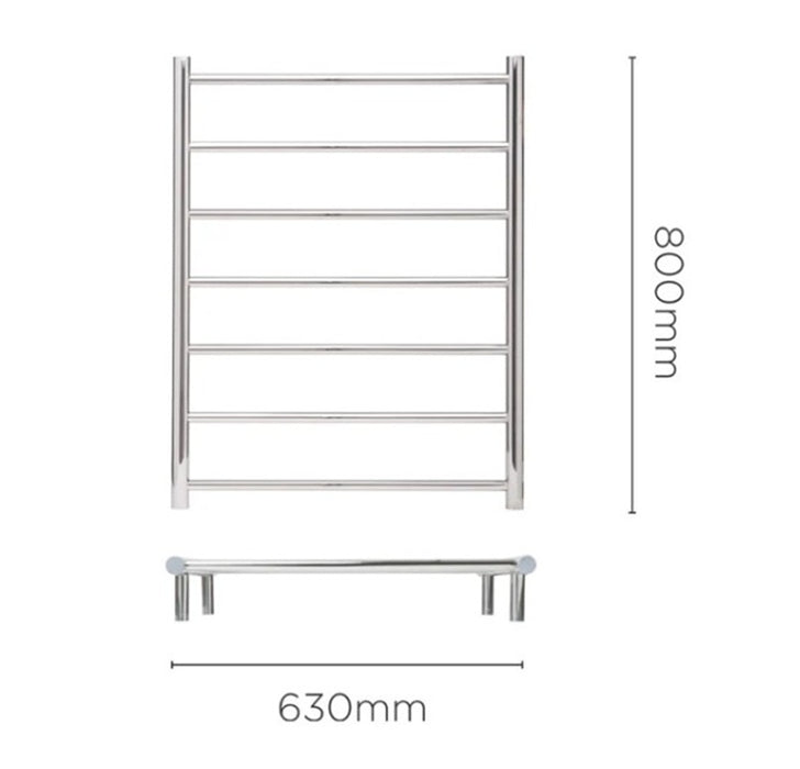 Select Heated Ladder Towel Rail 7Bar