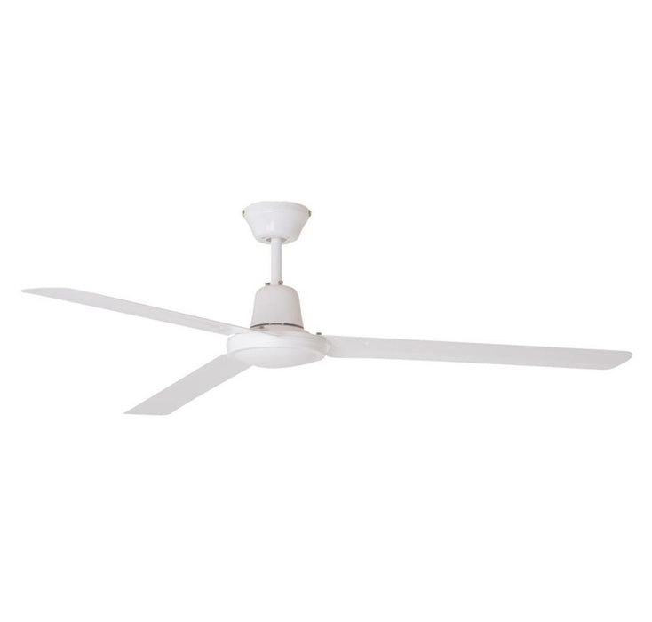 Ceiling Fan 3-Blade 120cm White