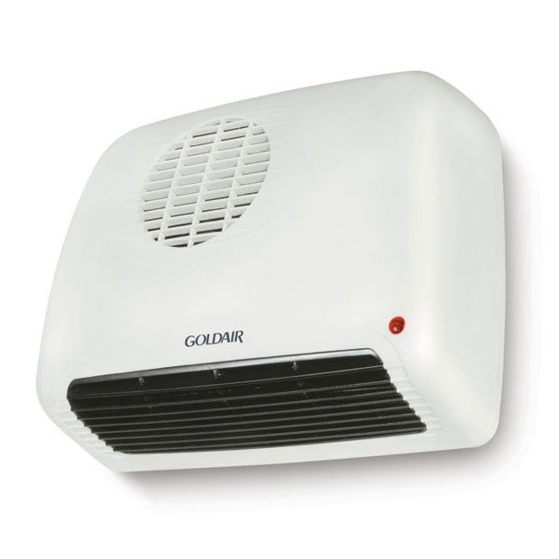 Bathroom Heater 2.4kW White Red Neon