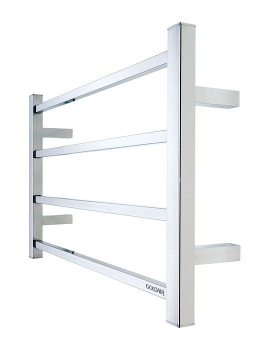 Premium Sq Towel Rail 4Bar 40W Multi Stainless