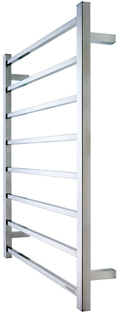 Premium Sq Towel Rail 8Bar 100W Multi Stainless