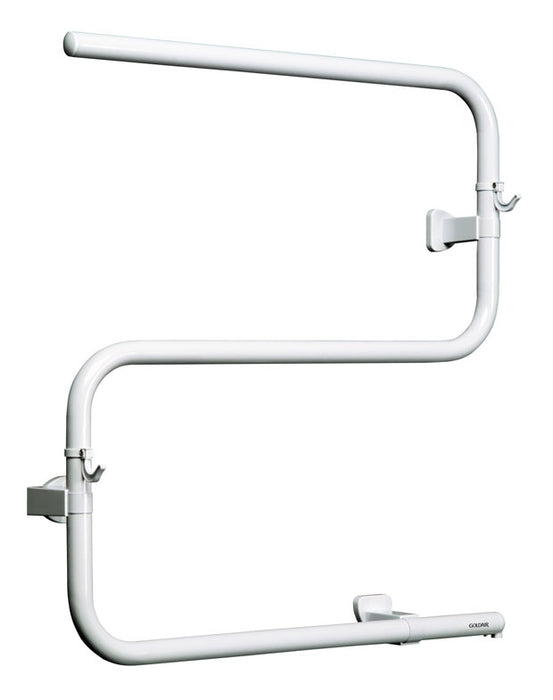 Heated Towel Rail 3Bar 40W Medium White