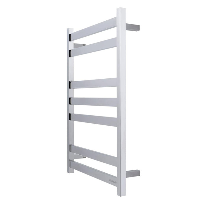 Heated Towel Rail Flat 7Bar Stainless Steel