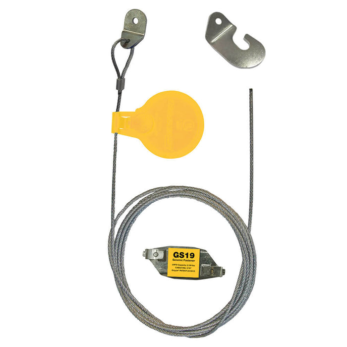 GS19 Seismic Brace 6m Bracket Closed & Open 12mm (Pack4)