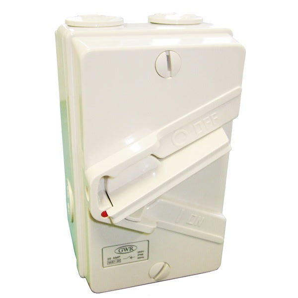 Switch Isolating 20A Single Pole Side Entry