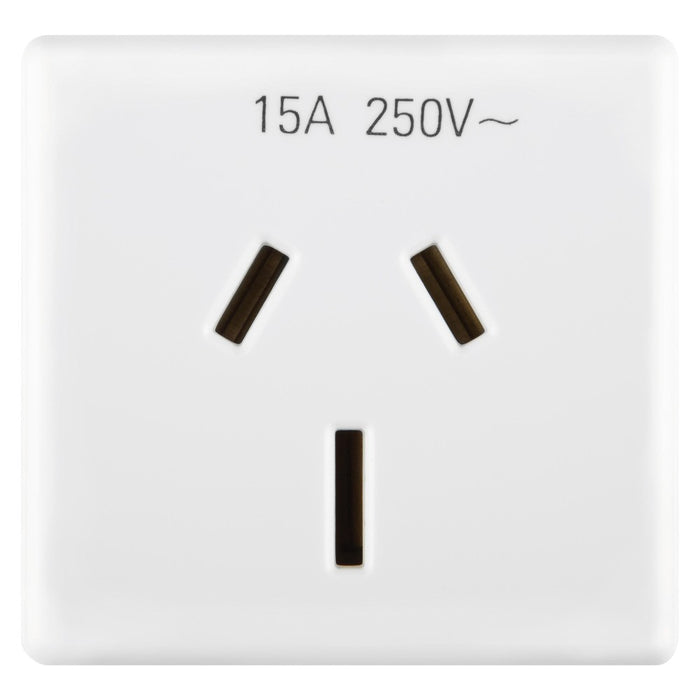 Socket Outlet 20System 15A Flat Pin