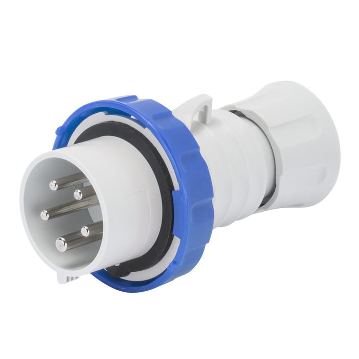 Plug Top 230V 16A 6H 2P+E Straight Plug Fast Wire