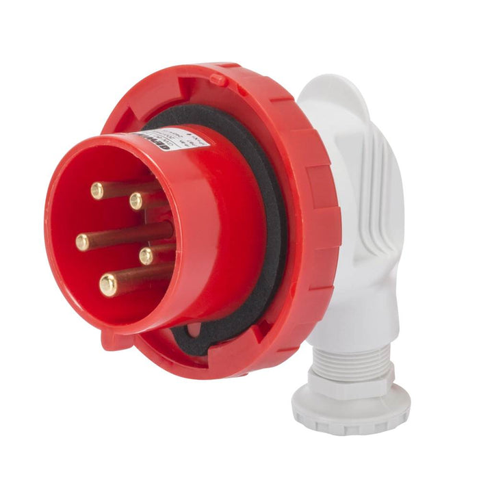 Plug Angle IEC309 415V 32A 3P+E IP67