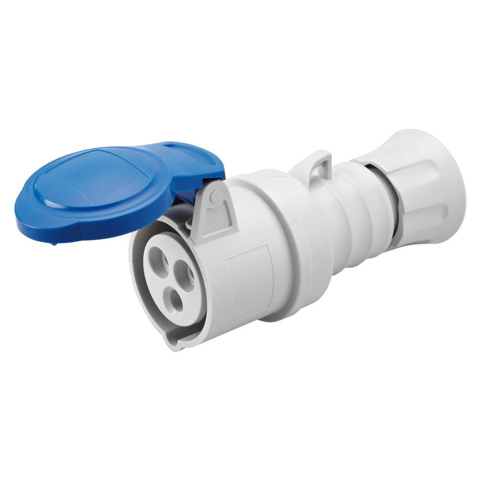 Cord Connector 230V 32A 2P+E IP44 HP S/P