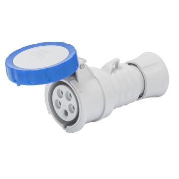 Cord Connector 230V 16A 2P+E IP67 Fast STR W/P